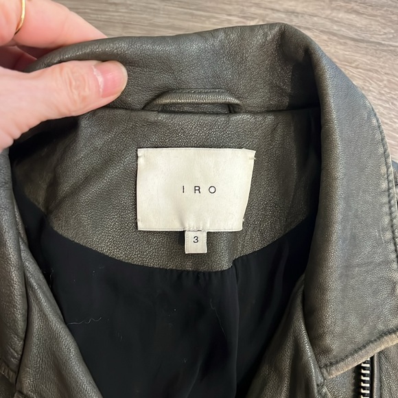 Iro Nashville leather jacket - Picture 2 of 4